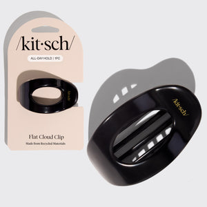 Flacher Wolkenclip Schwarz - Klein