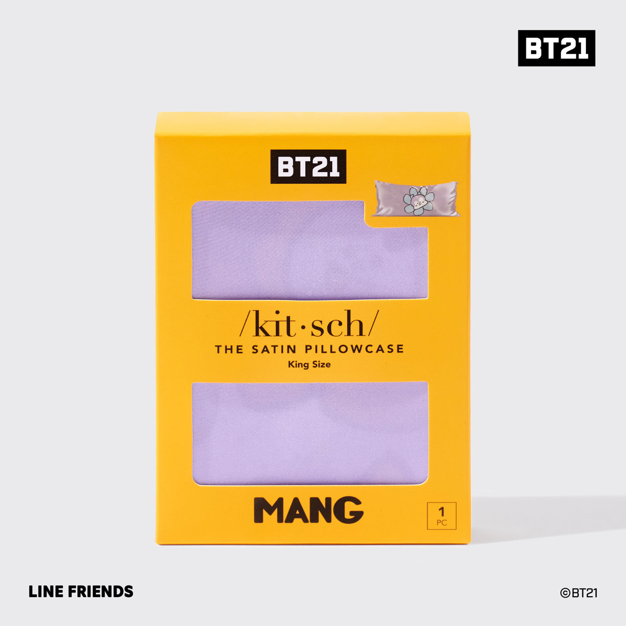 Kitsch x BT21 Kopfkissenbezug MANG - King