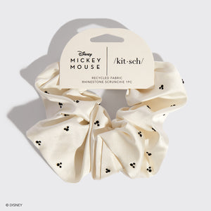 Kitsch x Mickey e Minnie - Scrunchie con strass - Crema