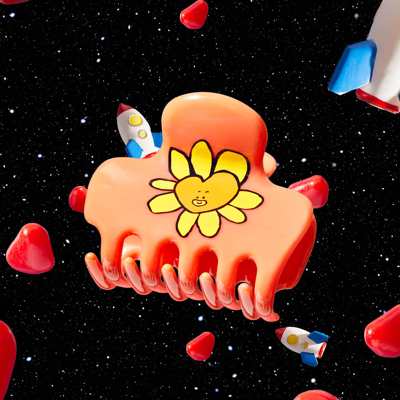 Kitsch x BT21 Wolken-Haarspange - TATA