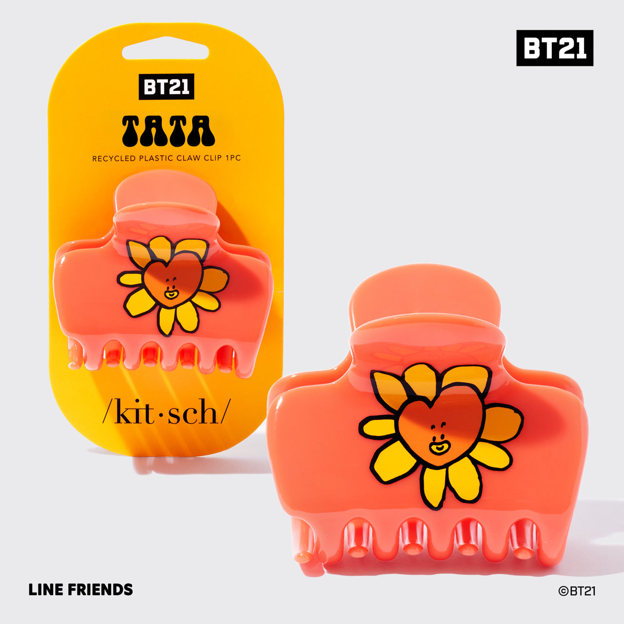 Kitsch x BT21 Wolken-Haarspange - TATA
