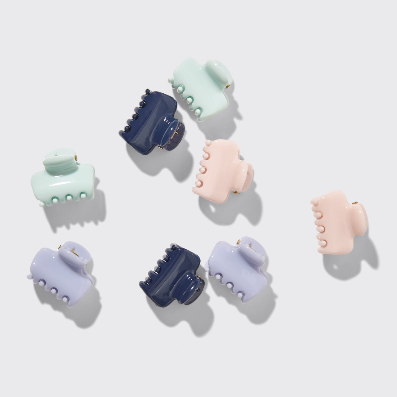Set de 8 minipinzas nube - Garden Bouquet