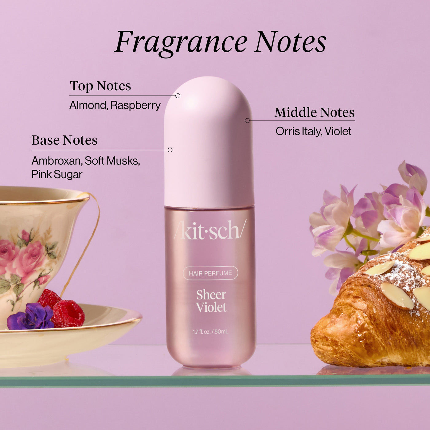 Garden Tea Party Duo: Warm Sugar & Sheer Violet Hair Perfume