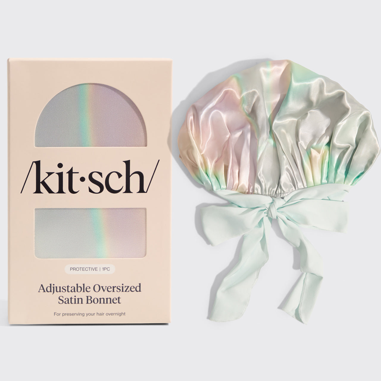 Bonnet oversize en satin - Aura