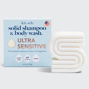 Shampooing et gel douche ultra-sensible