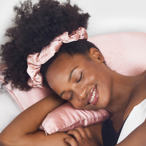 Federa in raso - Blush | King