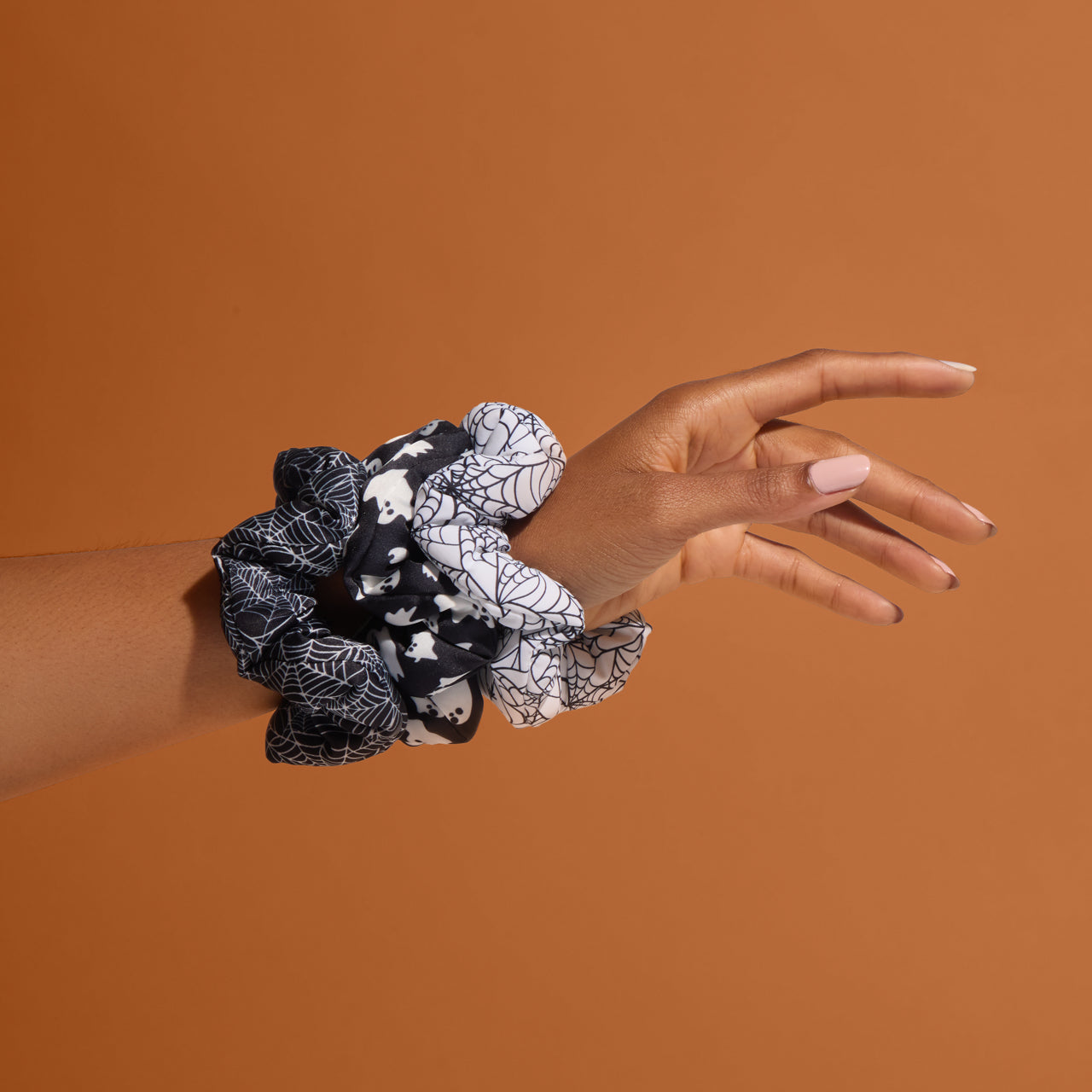 Spiderweb Cloud Scrunchies
