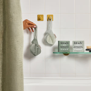 Sacchettino porta shampoo - Rosmarino e biotina - Verde