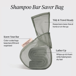 Kitsch Bar Saver Bag - ROSEMARY & BIOTIN Shampoo