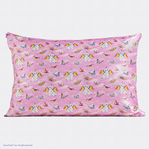 Lisa Frank x Kitsch Satin Pillowcase in Angel Kitty™