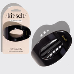 Clip nuage plat noir - Moyen