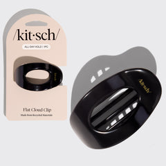 Flacher Wolkenclip Schwarz - Klein