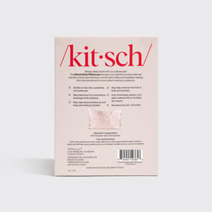 Satin Pillowcase in Striped Bows