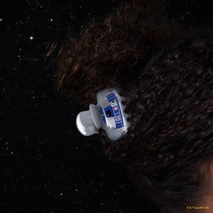 Star Wars™ & Kitsch Pince à cheveux Nuage scintillant R2-D2