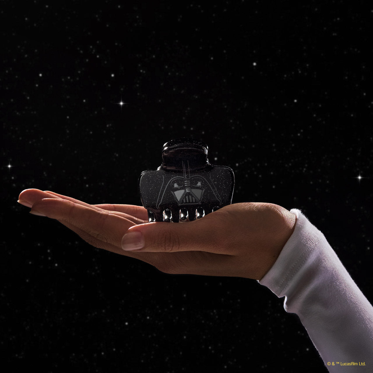 Star Wars™ & Kitsch Pince à cheveux Nuage scintillant Darth Vader
