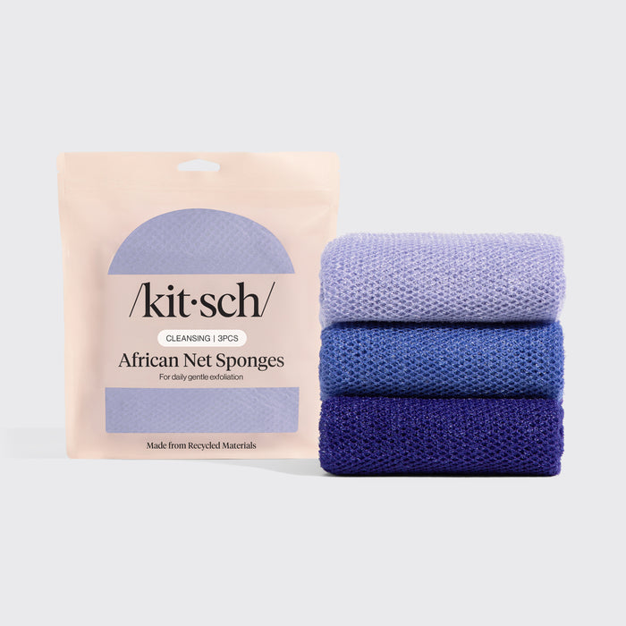 African Net Sponge - Ocean Blue