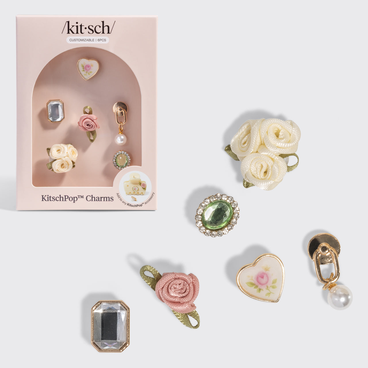 Charms KitschPop™️ en ivoire vintage
