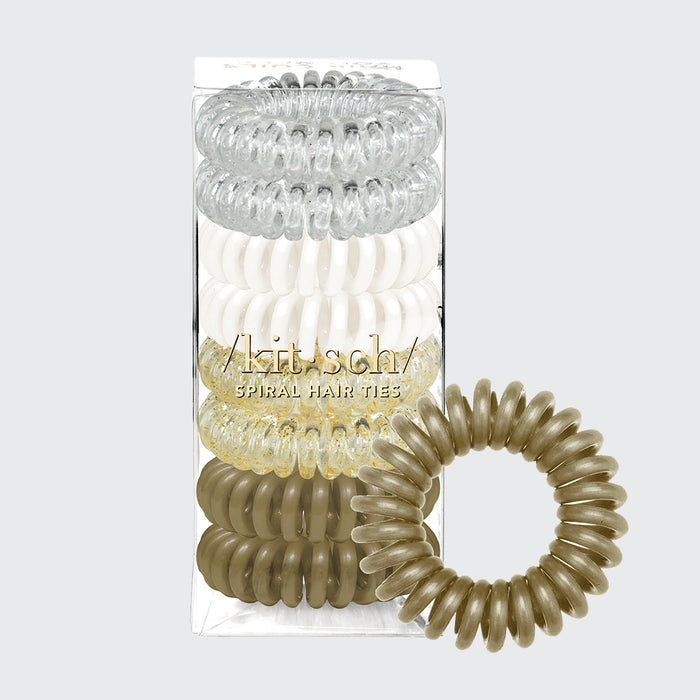 Spirale Haargummis 8 St. - Blond