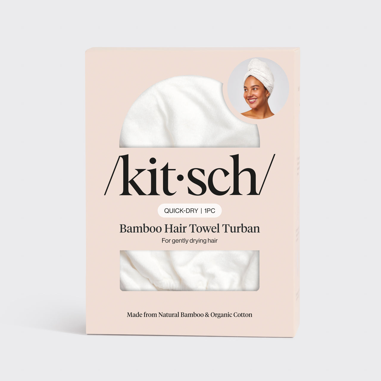 Toalla ecológica blanca