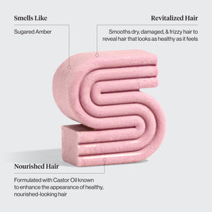 Champú nutritivo en barra de aceite de ricino