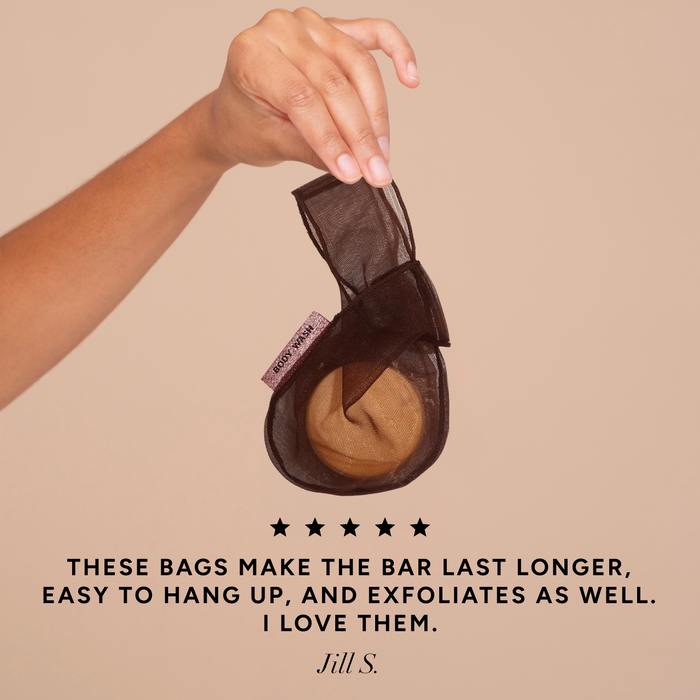 كيس غسيل الجسم - شوكولاتة