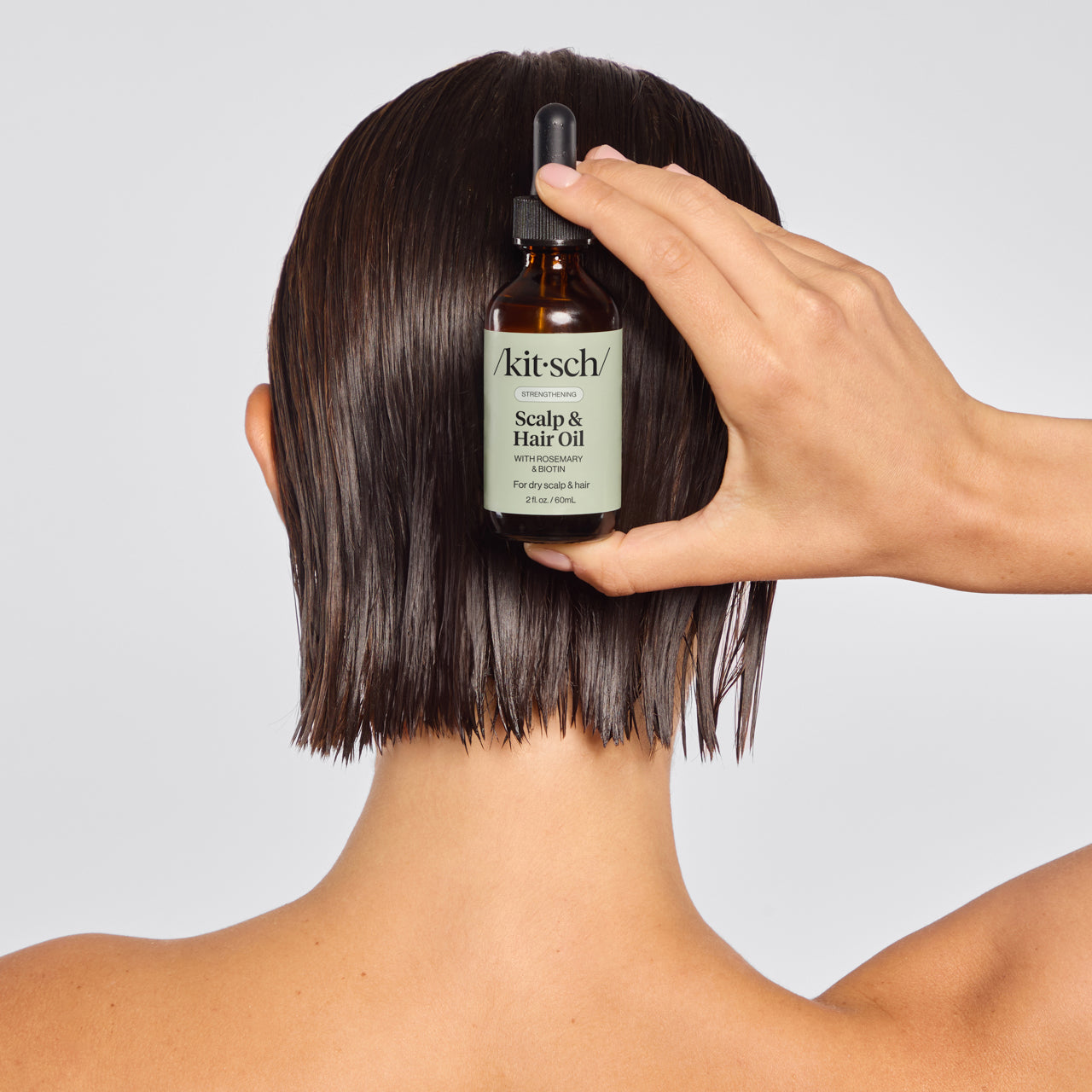 Aceite fortalecedor del cuero cabelludo y el cabello de romero con biotina Envase de 3