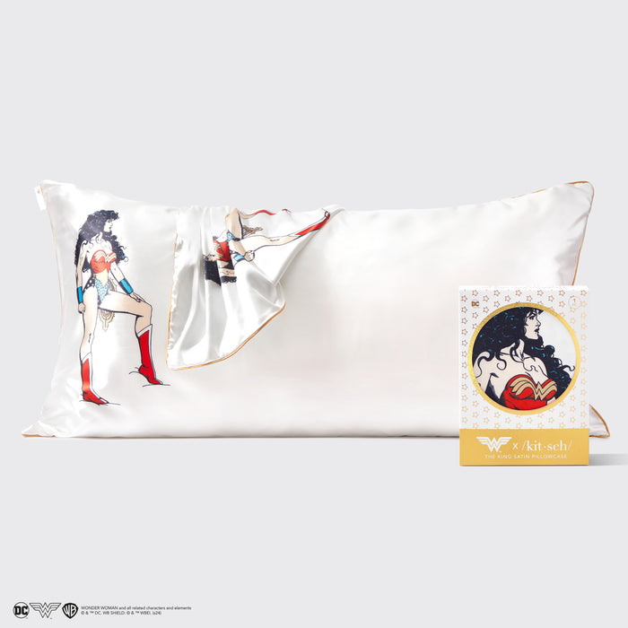 Wonder Woman x Kitsch federa di raso- Believe in Wonder | King