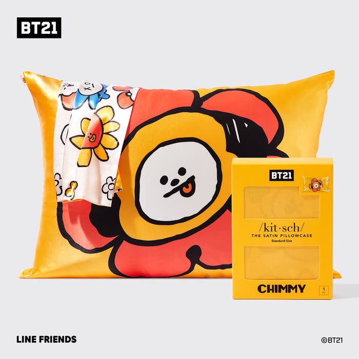 Kitsch x BT21 Federa in raso CHIMMY
