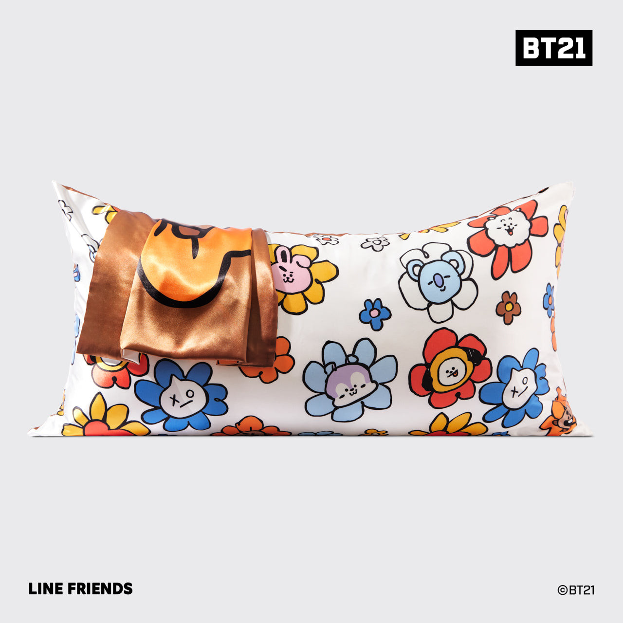 BT21 x Kitsch Funda de almohada - SHOOKY | King
