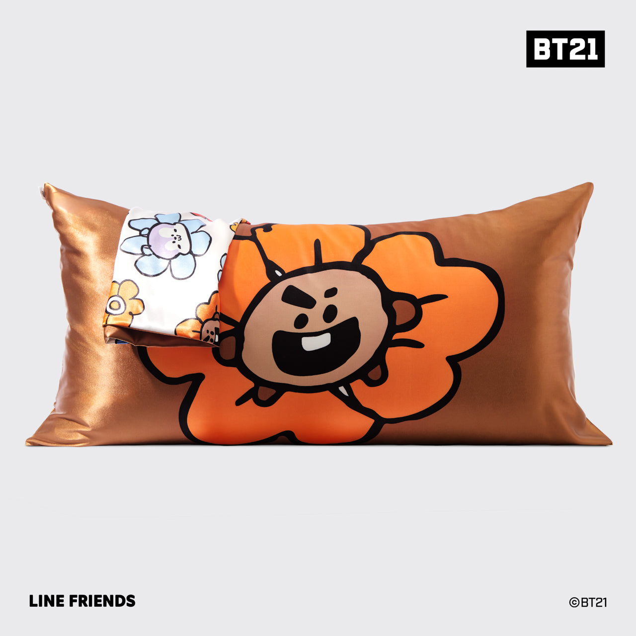 BT21 x Kitsch Funda de almohada - SHOOKY | King
