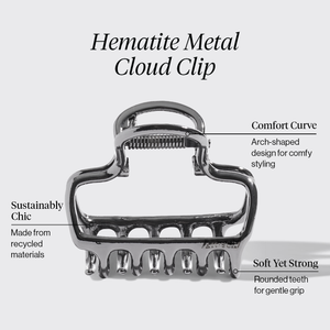 Clip Nube de metal - Hematita