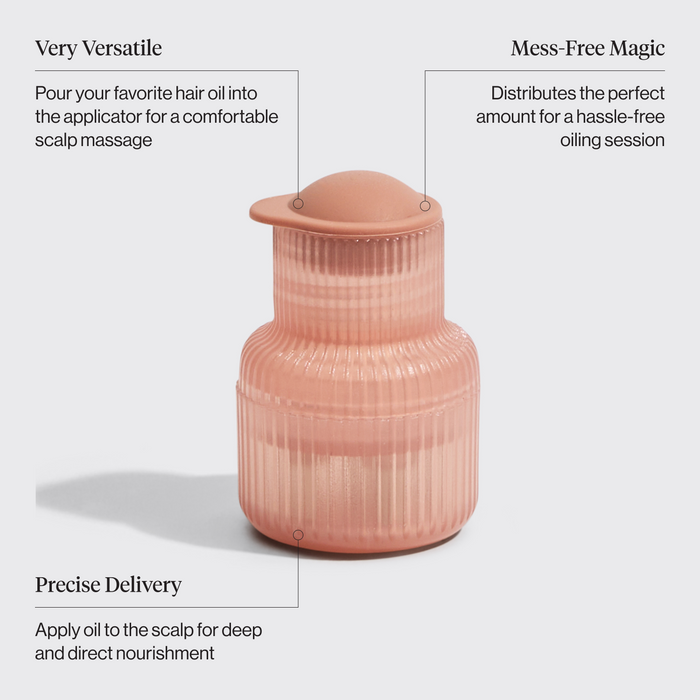 أداة وضع زيت فروة الرأس