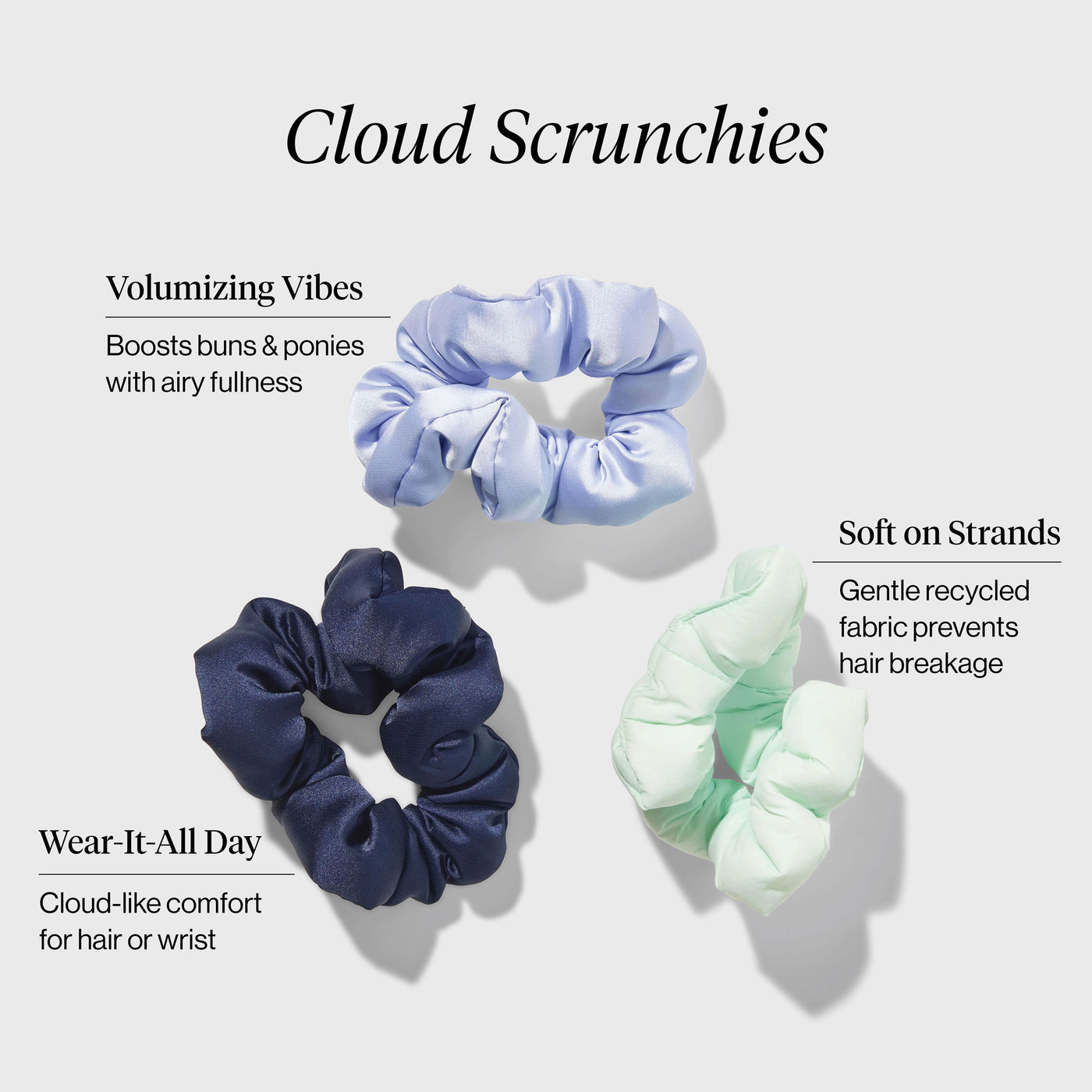 Set de 3 coleteros nube - Garden Bouquet
