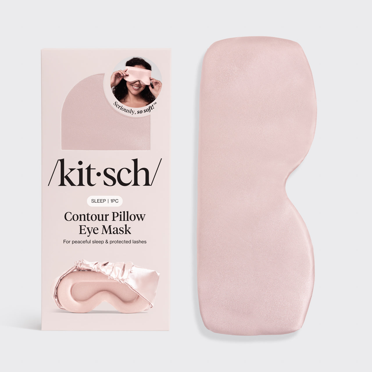 Blush Contour Pillow Eye Mask