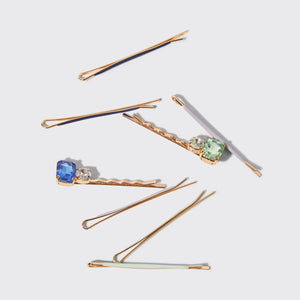 Wolke & Edelstein Bobby Pins 8pc Set - Garten Bouquet