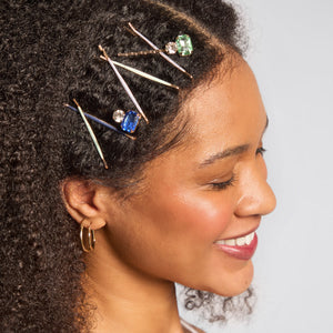 Wolke & Edelstein Bobby Pins 8pc Set - Garten Bouquet