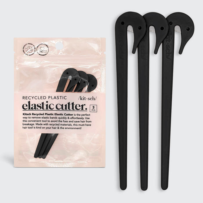 Pack de 3 cortadores de elásticos - Negro