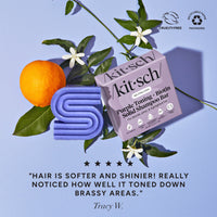 Purple Toning Shampoo Bar for Color Treated & Grey Hair