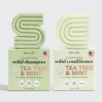 Combo champú + acondicionador clarificante anticaspa
