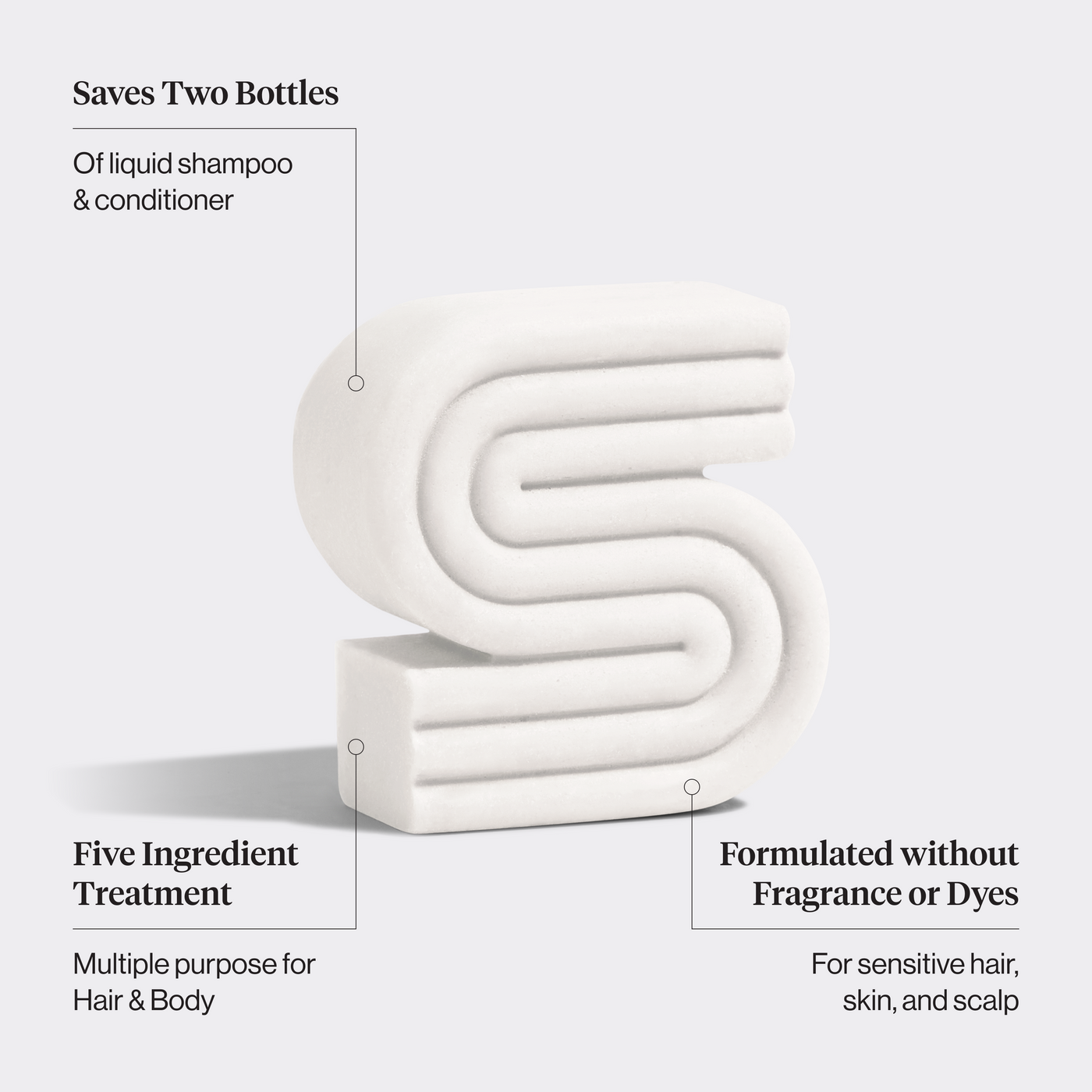 شامبو وغسول للجسم فائق الحساسية خالي من العطور