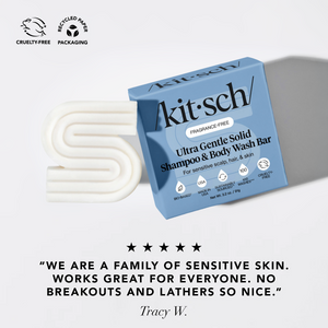 شامبو وغسول للجسم فائق الحساسية خالي من العطور