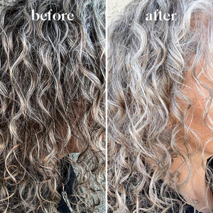 Lila Toning Shampoo Bar für farbbehandeltes und graues Haar