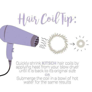 8 PACK HAIR COILS - RITUALS Hair Accessories KITSCH 