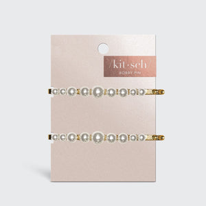 Perle Bobby Pins 2pc