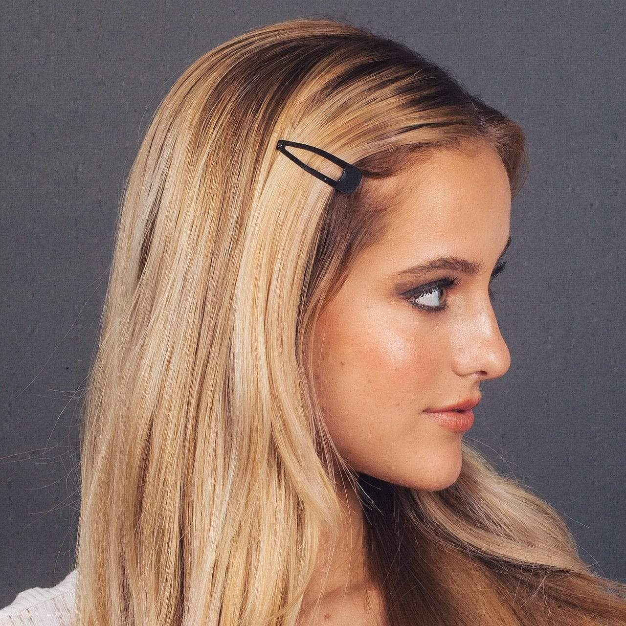 Snap Hair Clips 10pc (Black) Pro Hair KITSCH 